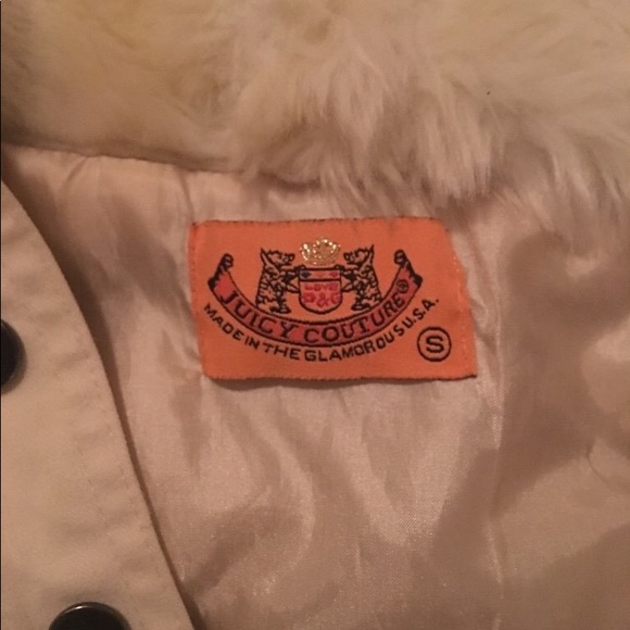 Juicy Couture Faux Fur Coat (EUC Authentic) - Picture 2 of 2